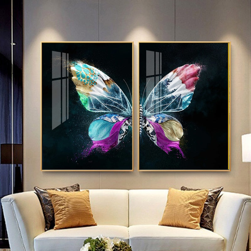 Arthia Designs - Luxury Light Butterfly Canvas Art - Review