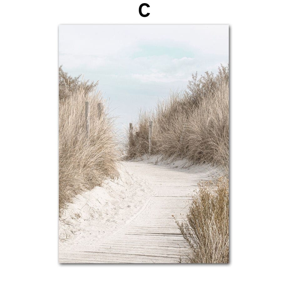 Arthia Designs - Sun Sand Surf Beach Gallery Wall Canvas Art - Review