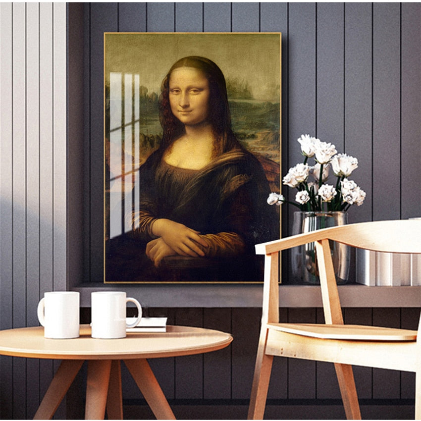 Arthia Designs - Famous Smile Of Mona Lisa Canvas Art - Review