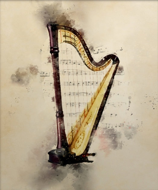 Arthia Designs - Vintage Music Instrument Canvas Art - Review