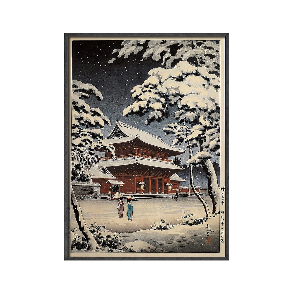 Arthia Designs - Vintage Japanese Temple Ukiyo-e Canvas Art - Review