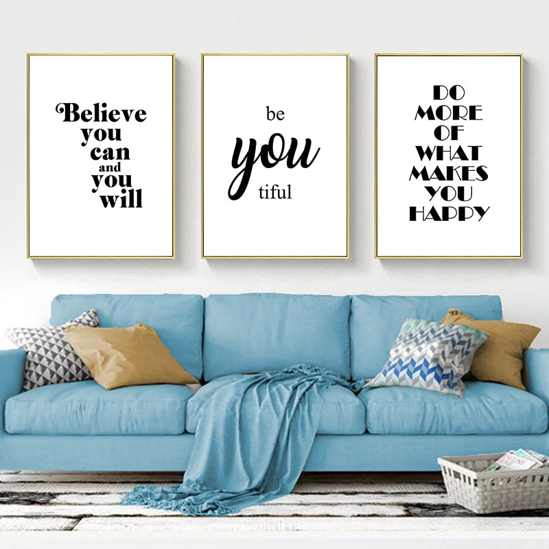 Arthia Designs - Modern Life Quotes Canvas Art - Review