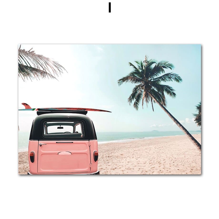 Arthia Designs - Beach Surf Area Canvas Art - Review