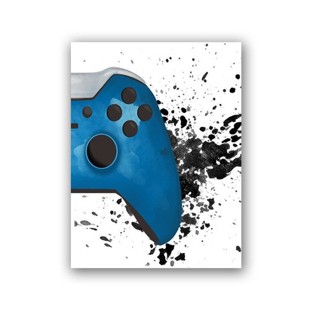 Arthia Designs - Controller Gaming Room Canvas Art - Review