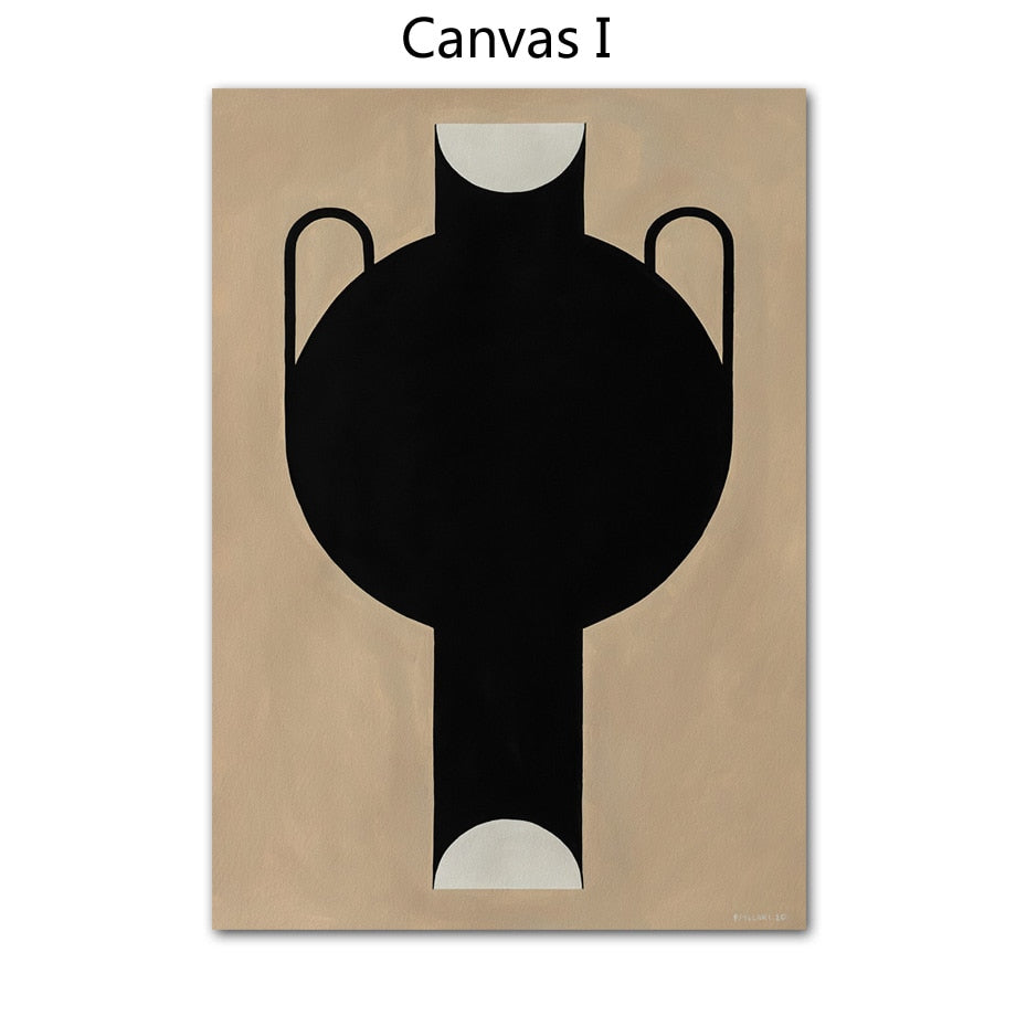 Arthia Designs - Abstract Nude Lemon Vase Canvas Art - Review