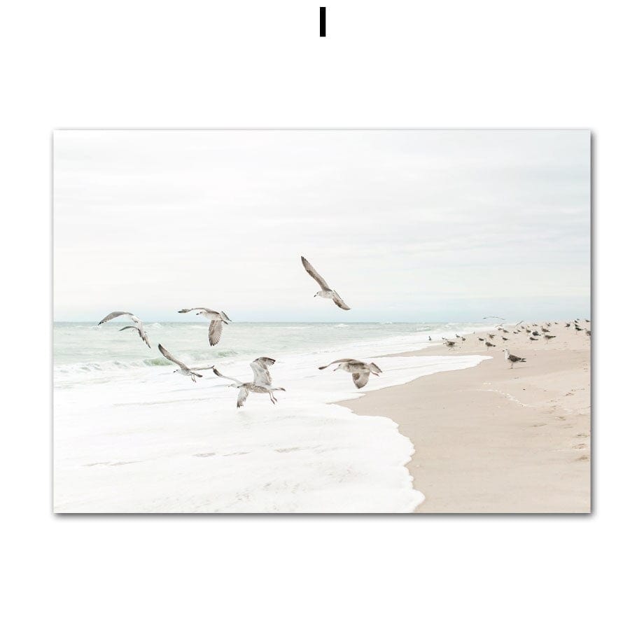 Arthia Designs - Sun Sand Surf Beach Gallery Wall Canvas Art - Review