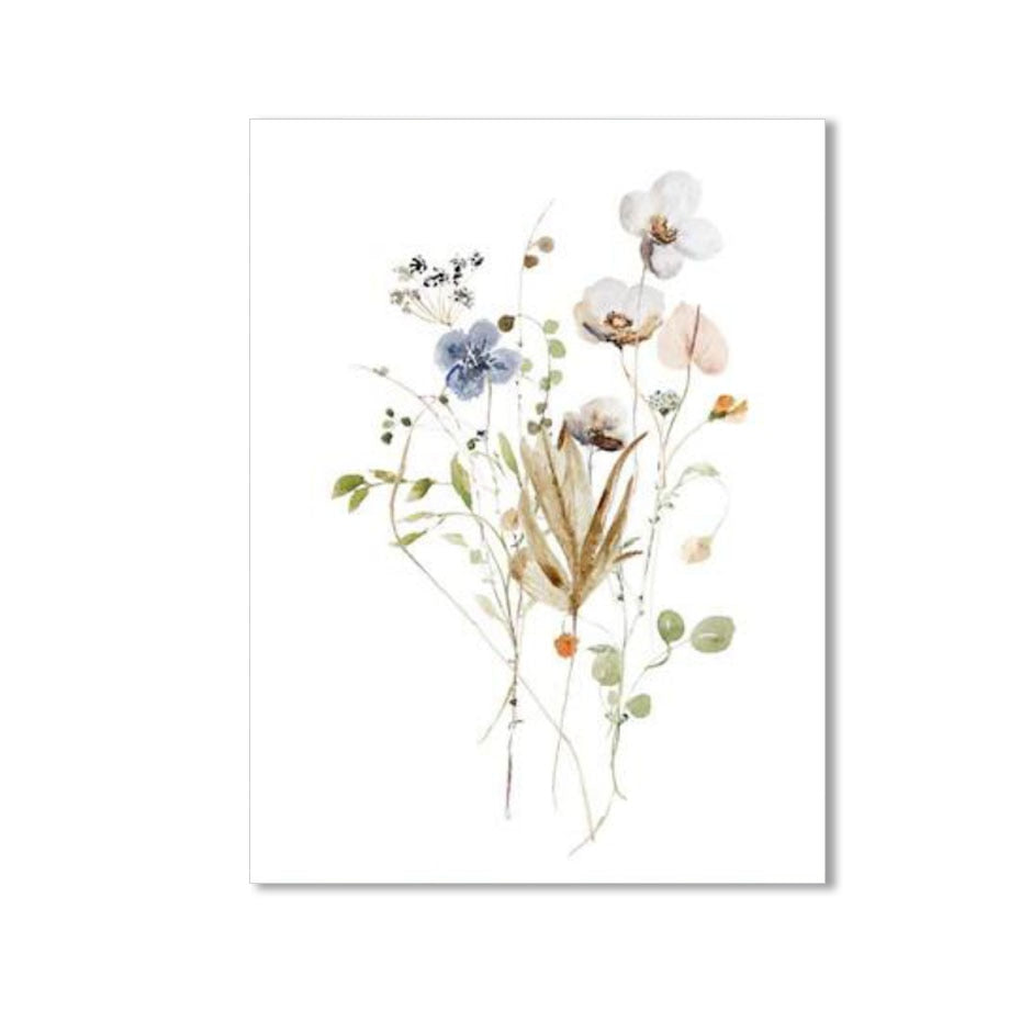 Arthia Designs - Watercolor Mix Flowers Canvas Art - Review