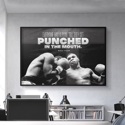 Arthia Designs - Mike Tyson Motivational Quote Canvas Art - Review