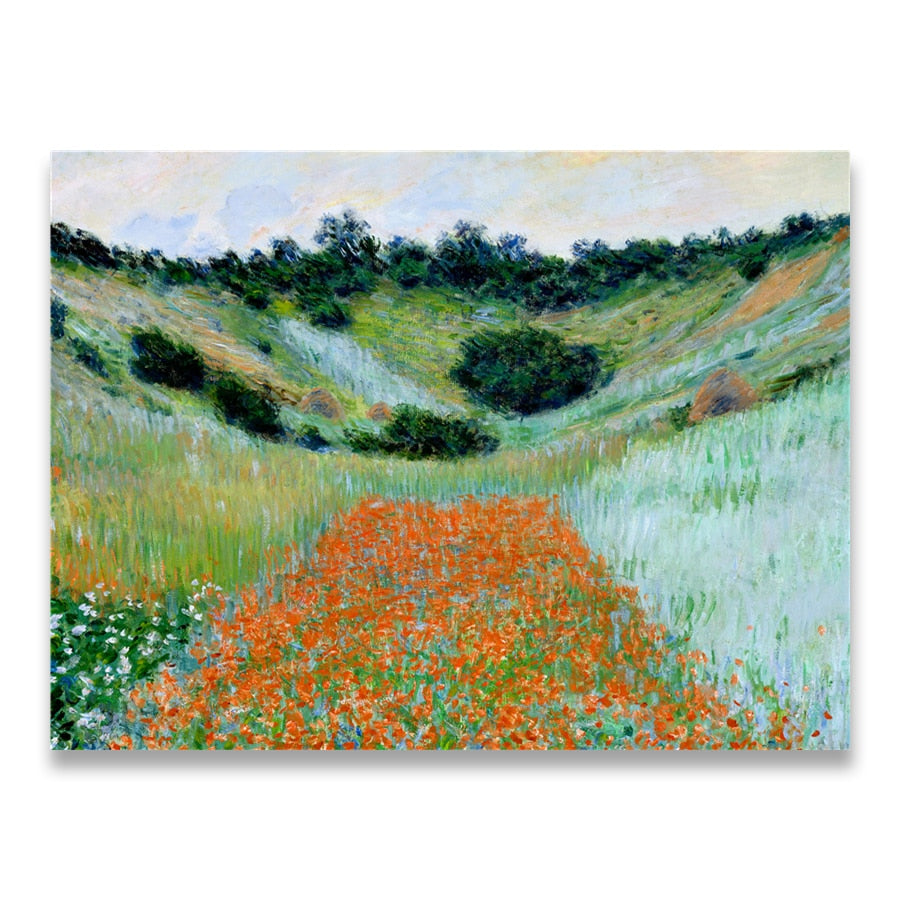 Arthia Designs - Impressionism Poppy Fields Canvas Art - Review