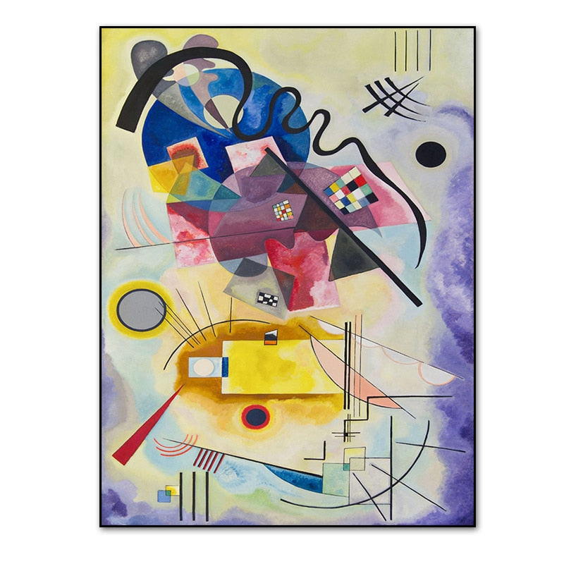 Arthia Designs - Abstraction Graphics by Kandinsky Canvas Art - Review