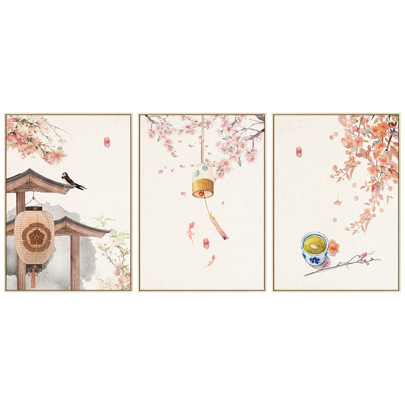 Arthia Designs - Vintage Chinese Ink Painting Canvas Art - Review