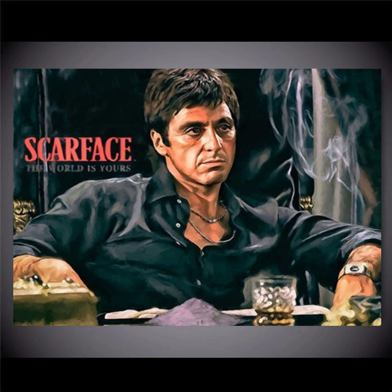 Arthia Designs - Scarface Movie Tony Montana Canvas Art - Review