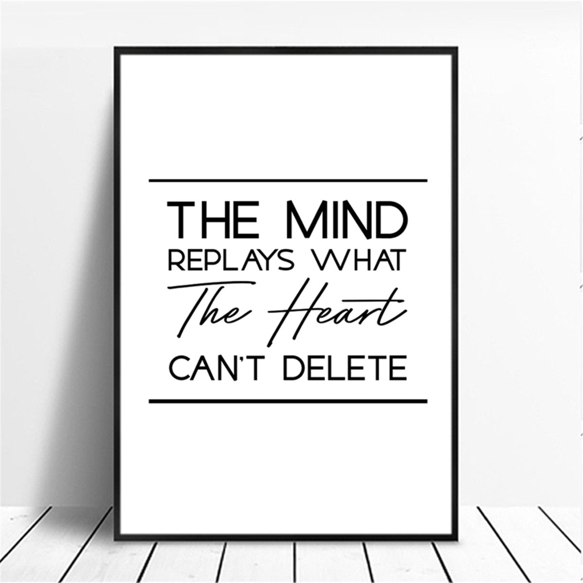 Arthia Designs - Minimalist Black and White Quotes Canvas Art - Review