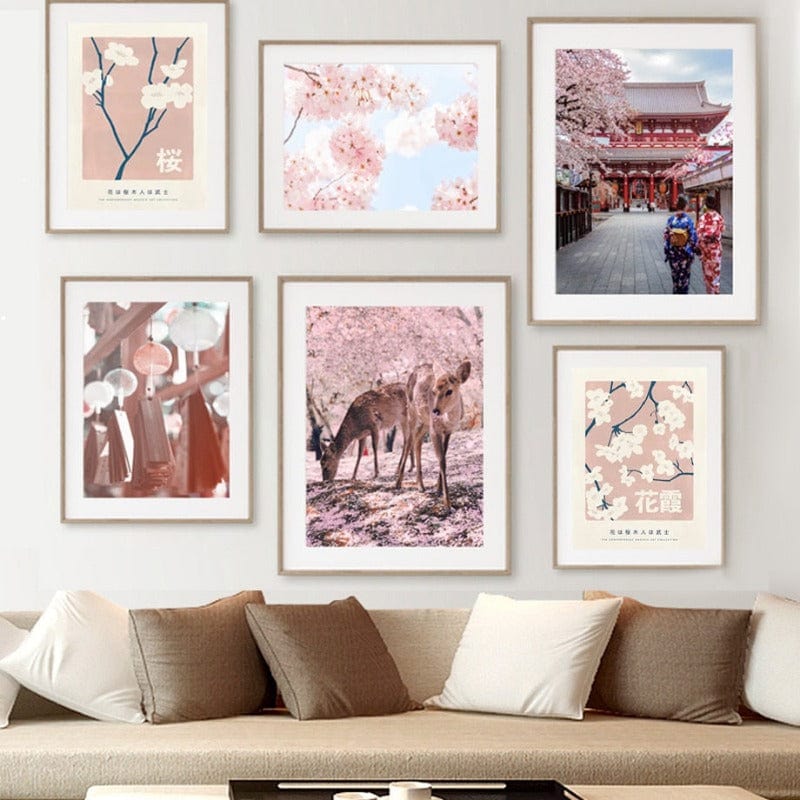 Arthia Designs - Japanese Cherry Blossom Season Canvas Art - Review