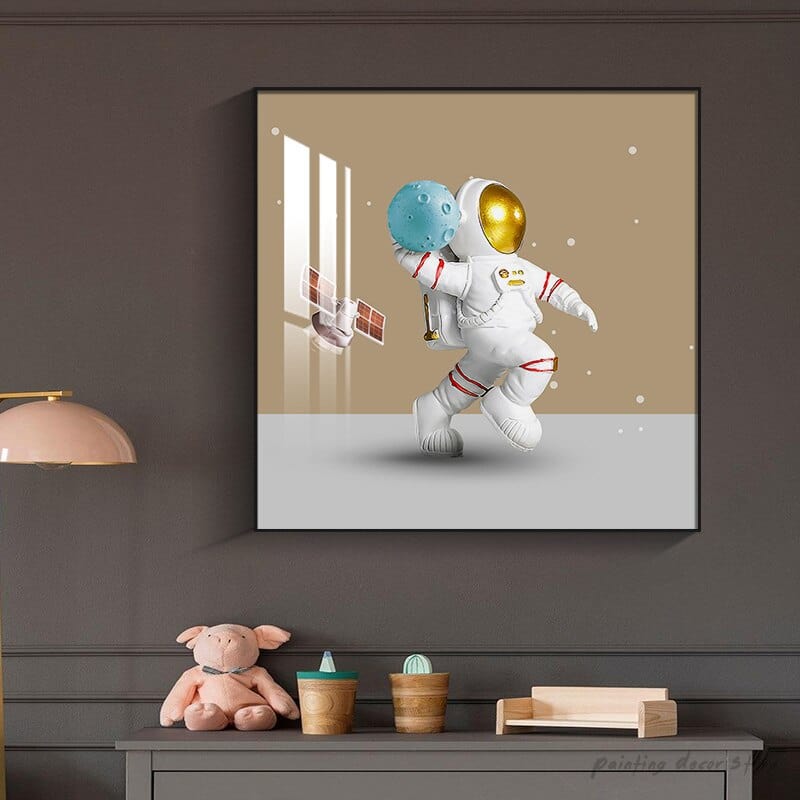 Arthia Designs - Tiny Space Astronauts Canvas Art - Review