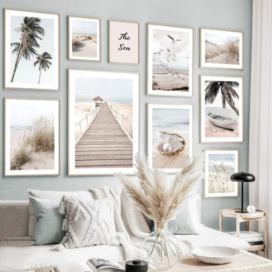 Arthia Designs - Coconut Island Sea Landscape Canvas Art - Review