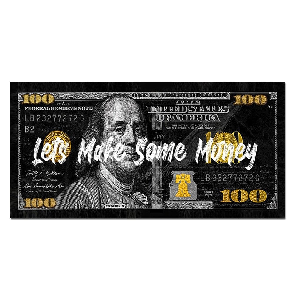 Arthia Designs - Lets Make Some Money Canvas Art - Review