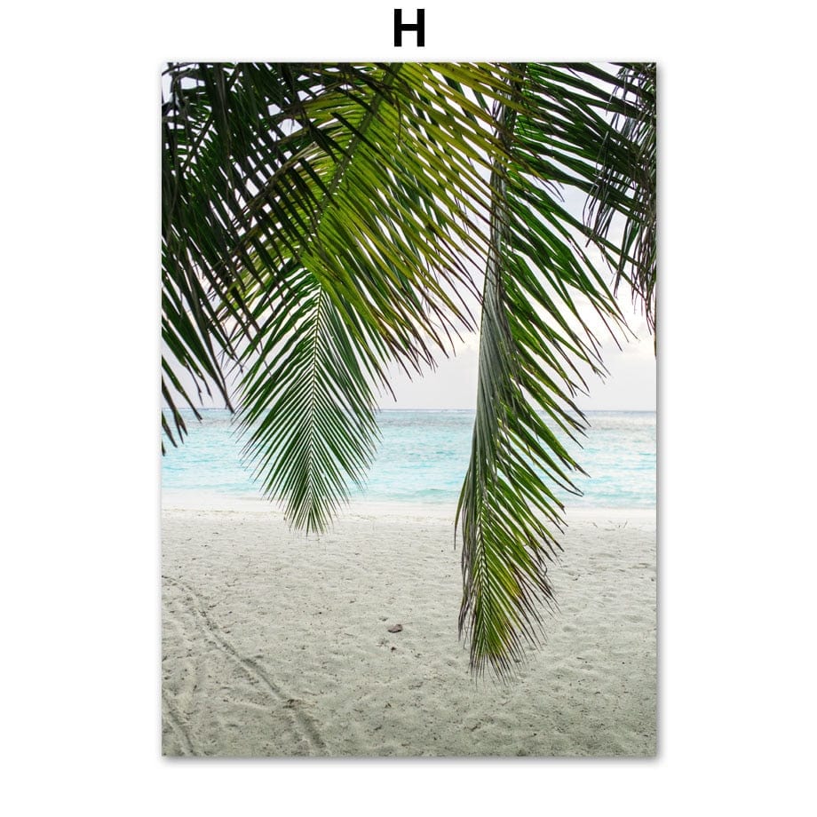 Arthia Designs - Seaside Sunset Beach View Canvas Art - Review