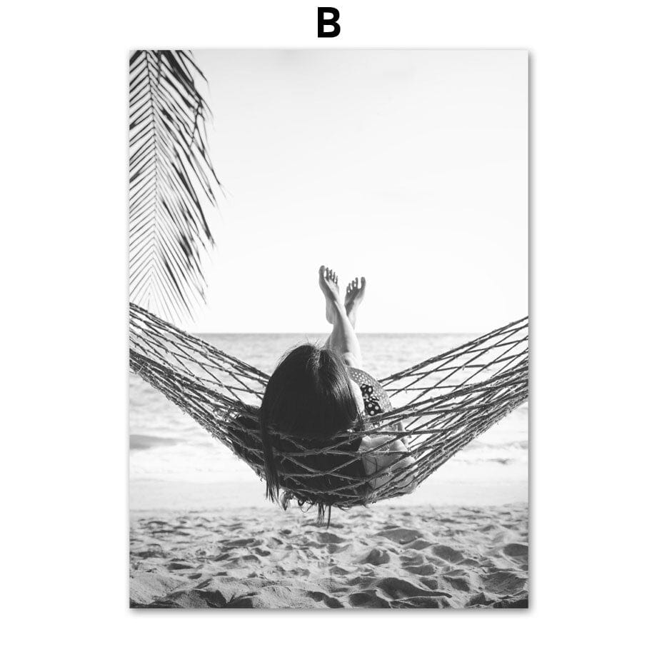 Arthia Designs - Black and White Venice Beach Canvas Art - Review