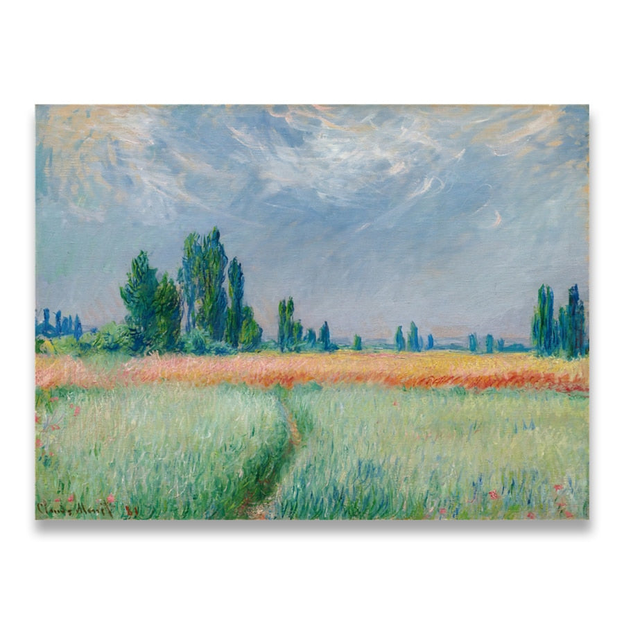 Arthia Designs - Impressionism Poppy Fields Canvas Art - Review