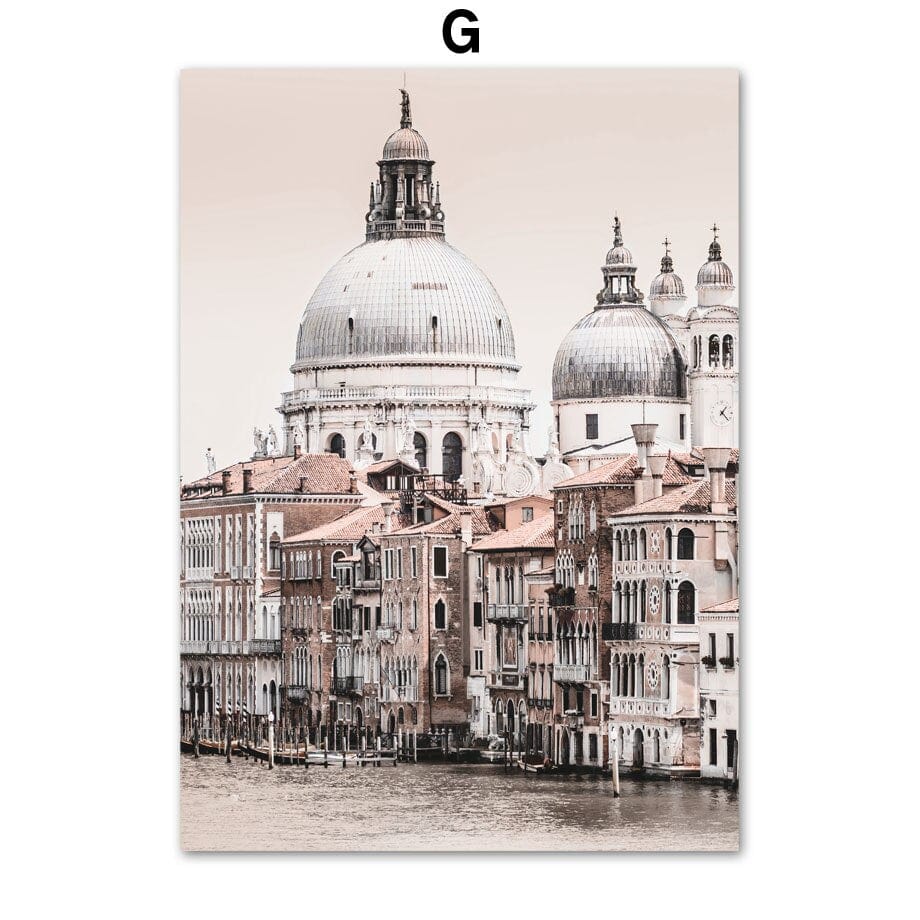 Arthia Designs - Venice Bridge Castle Canvas Art - Review