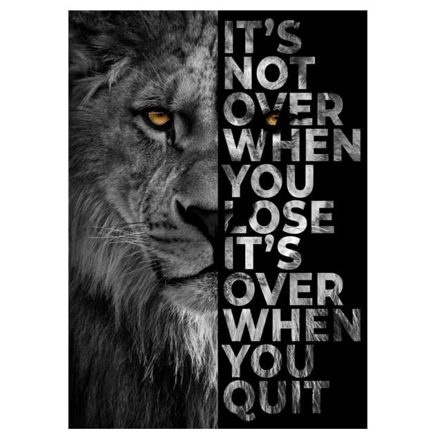 Arthia Designs - King Lion Motivational Canvas Art - Review