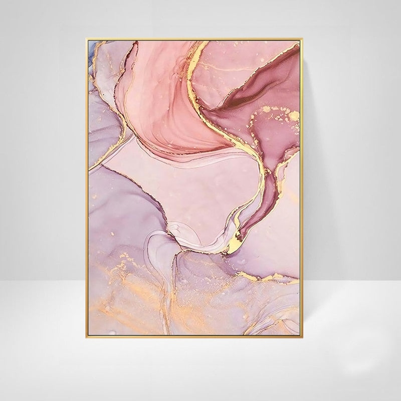 Arthia Designs - Abstract Colorful Marble Canvas Art - Review