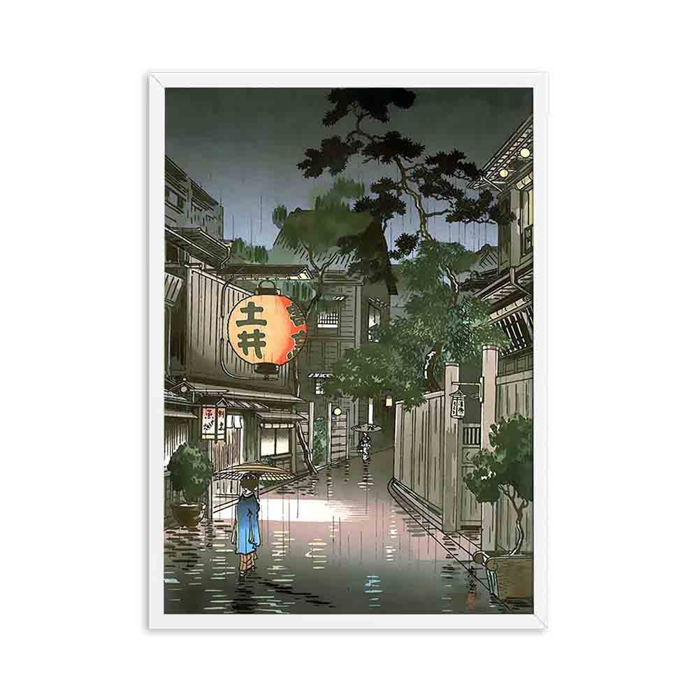 Arthia Designs - Vintage Japanese Village Painting Canvas Art - Review