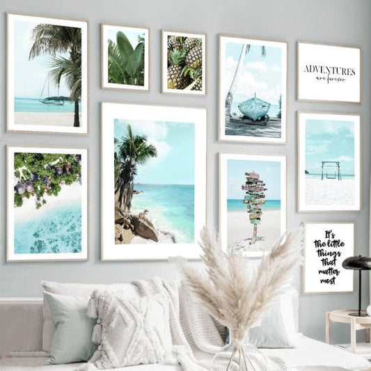 Arthia Designs - Tropical Island Adventures Resort Canvas Art - Review