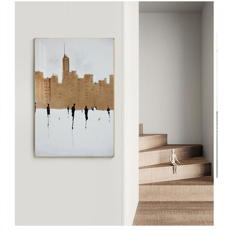 Arthia Designs - Modern Abstract British Street Canvas Art - Review