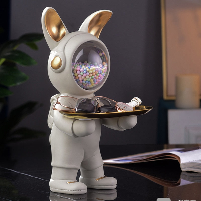 Arthia Designs - Astronaut Rabbit Butler Tray Statue - Review