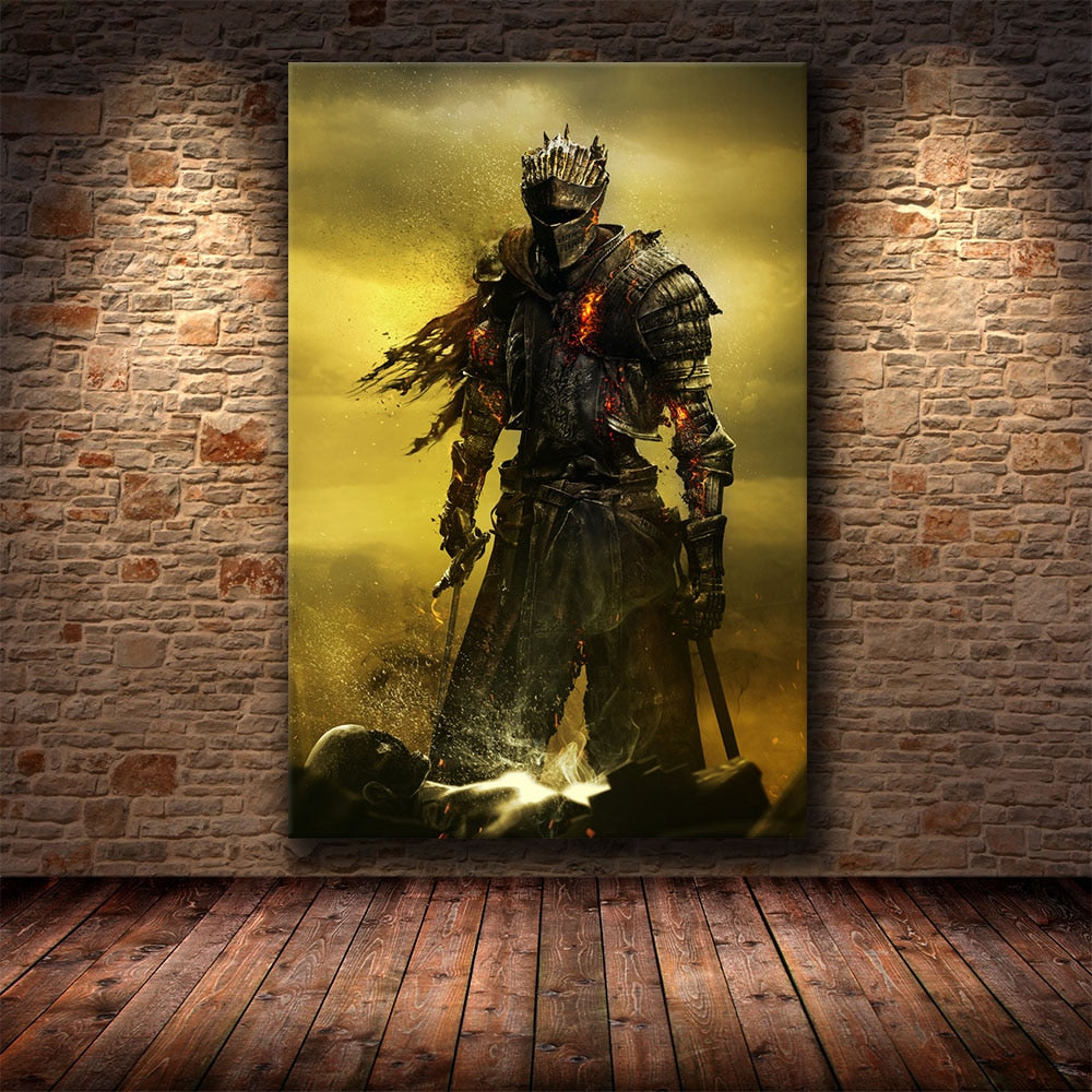 Arthia Designs - Classic Dark Souls 1 Canvas Art - Review