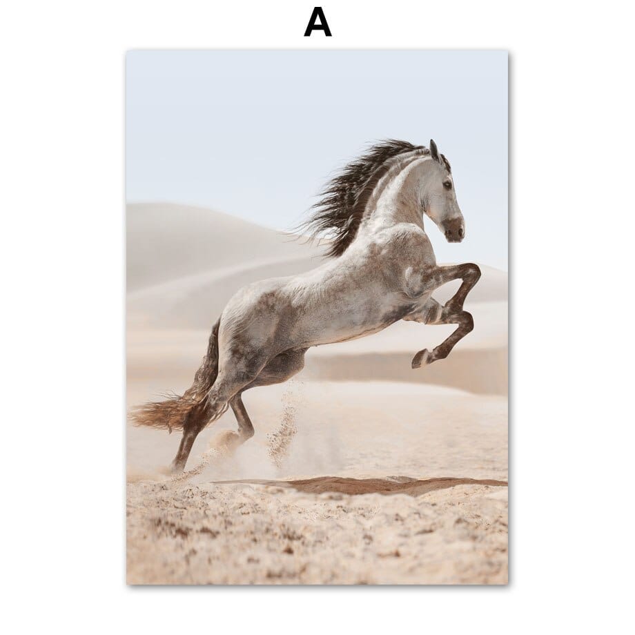 Arthia Designs - Desert Mountain Horse Canvas Art - Review