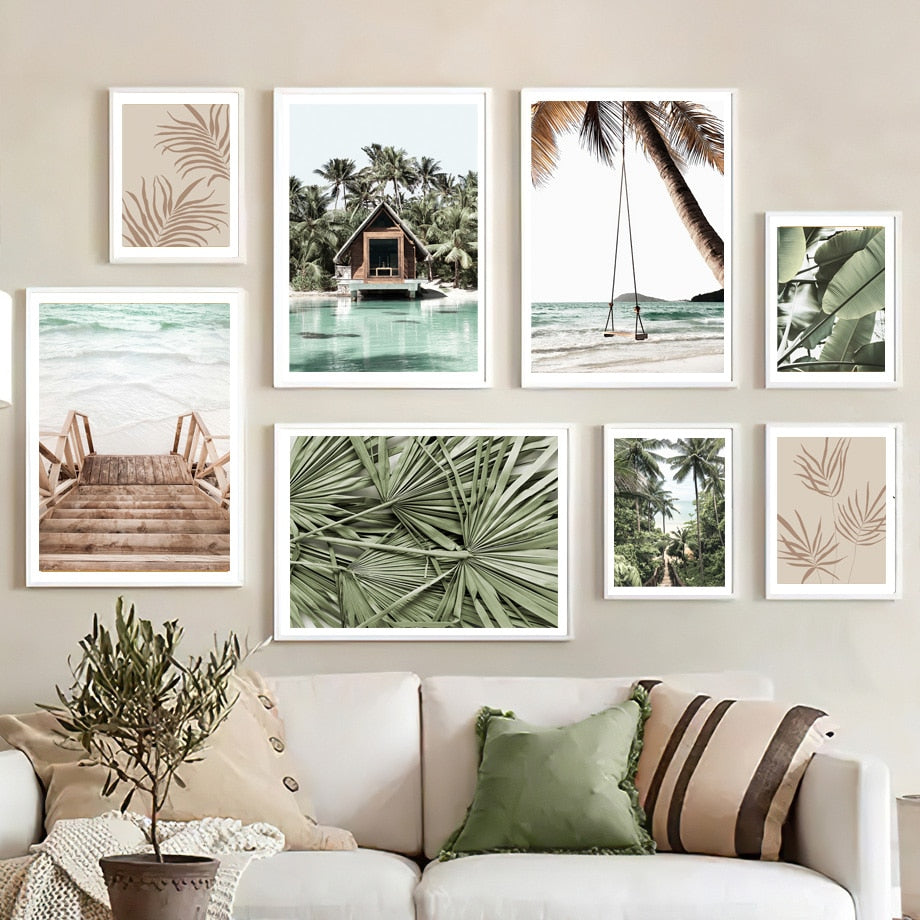 Arthia Designs - Island Getaway Beach Wave Canvas Art - Review