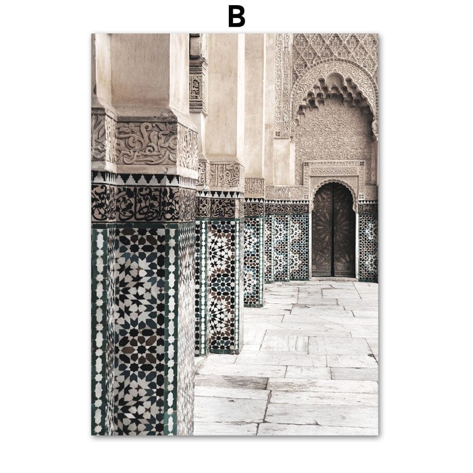 Arthia Designs - Moroccan Palace Architecture Canvas Art - Review