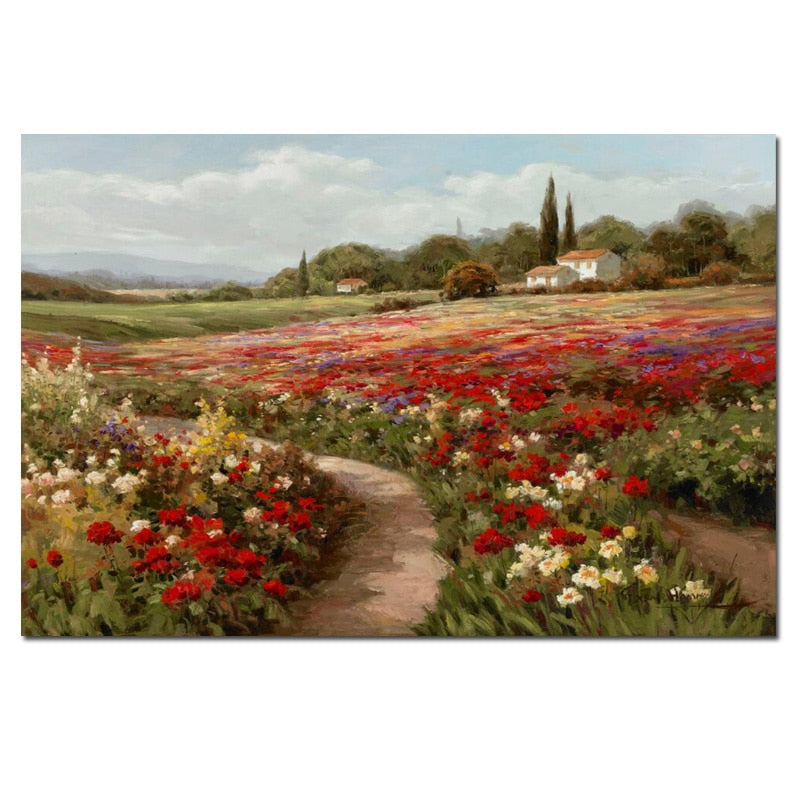 Arthia Designs - Claude Monet Poppy Fields Canvas Art - Review