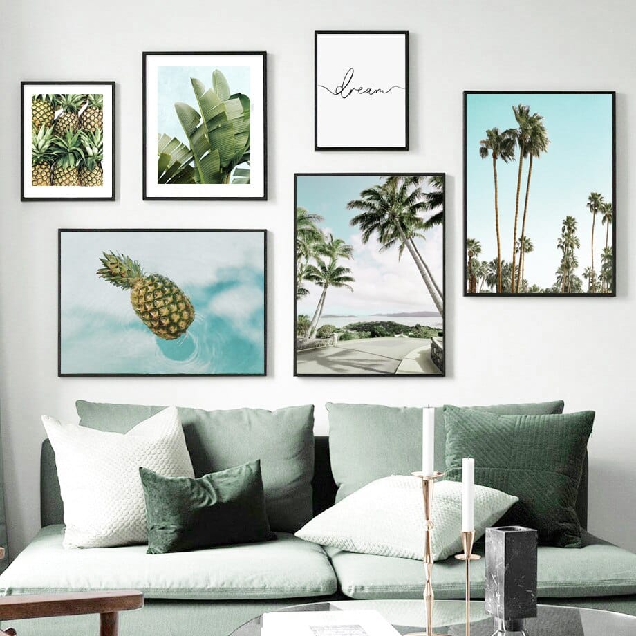 Arthia Designs - White Sand Tropical Island Canvas Art - Review