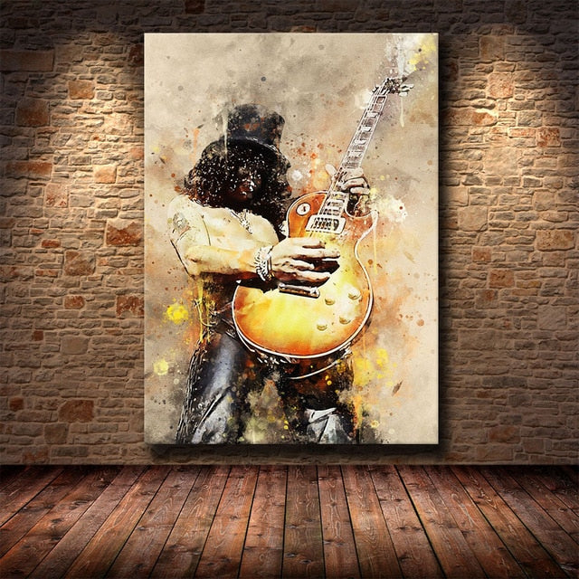 Arthia Designs - Graffiti Rock and Roll Star Canvas Art - Review