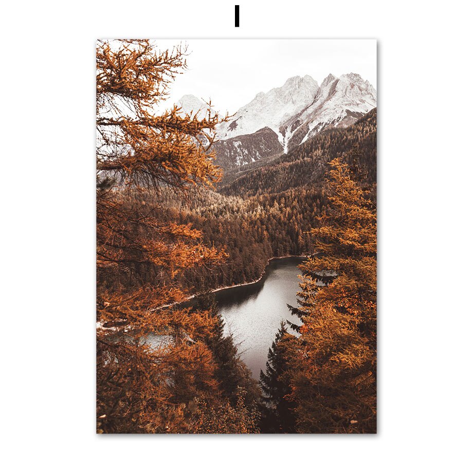 Arthia Designs - Autumn Forest Castle Canvas Art - Review