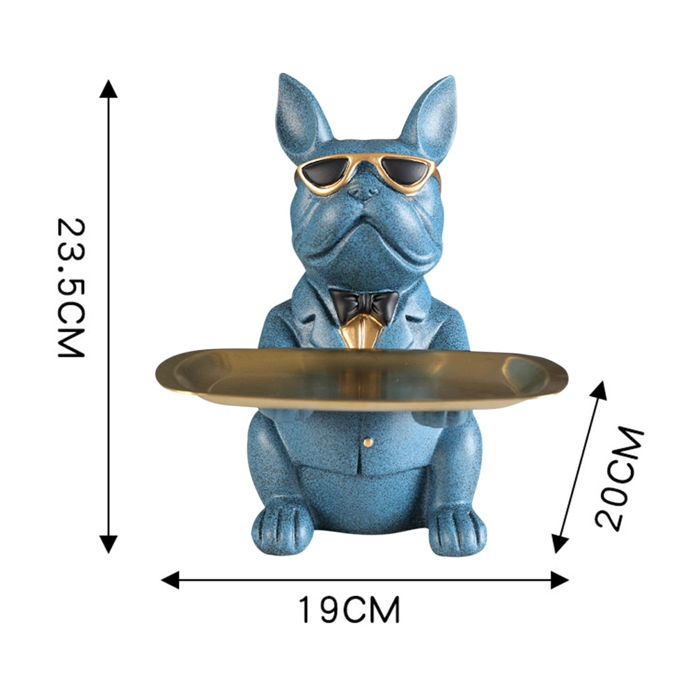 Arthia Designs - French Bulldog Figurines With Tray - Review