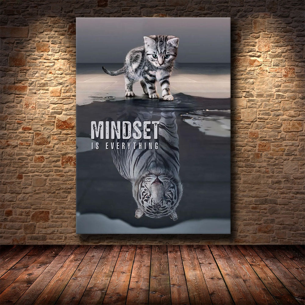 Arthia Designs - Inspiring Mindset Quotes Canvas Art - Review