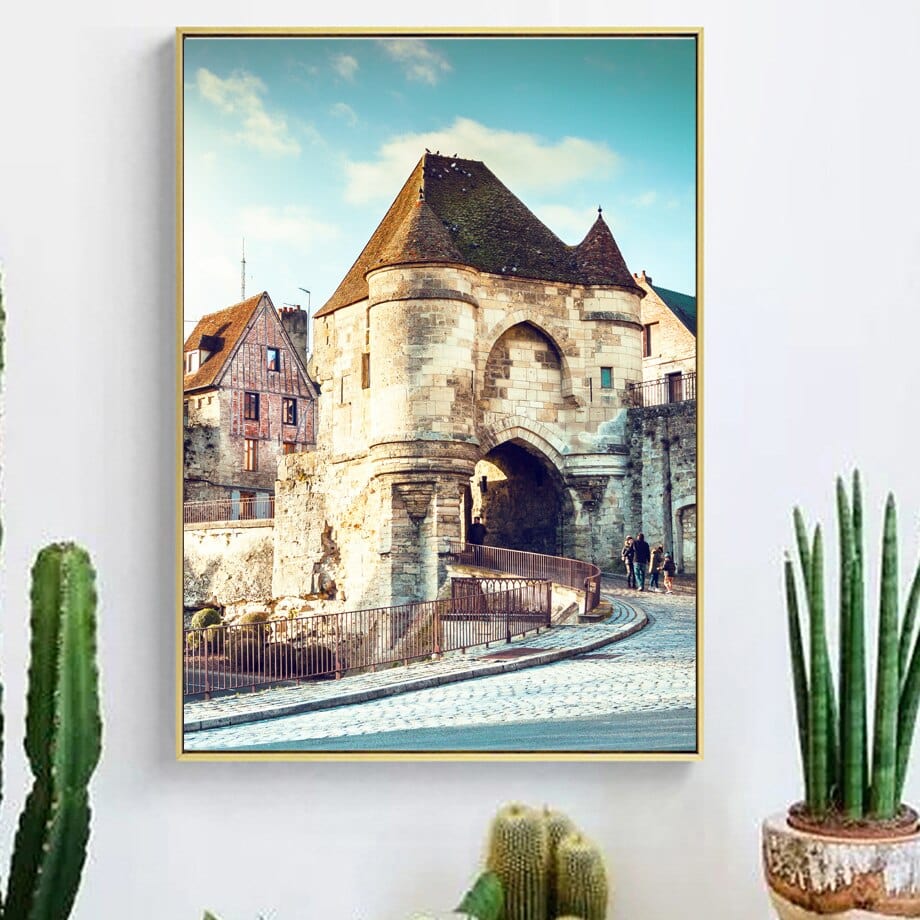 Arthia Designs - Seaside Old Castle Canvas Art - Review