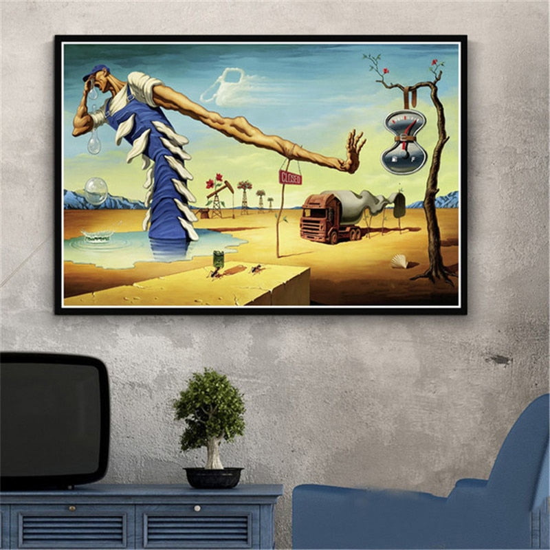 Arthia Designs - Salvador Dali Surrealism Canvas Art - Review