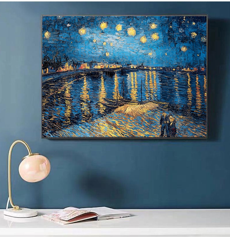 Arthia Designs - Vintage Abstract Van Gogh Canvas Art - Review