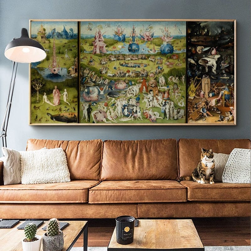 Arthia Designs - The Garden of Earthly Delights Triptych Canvas Art - Review