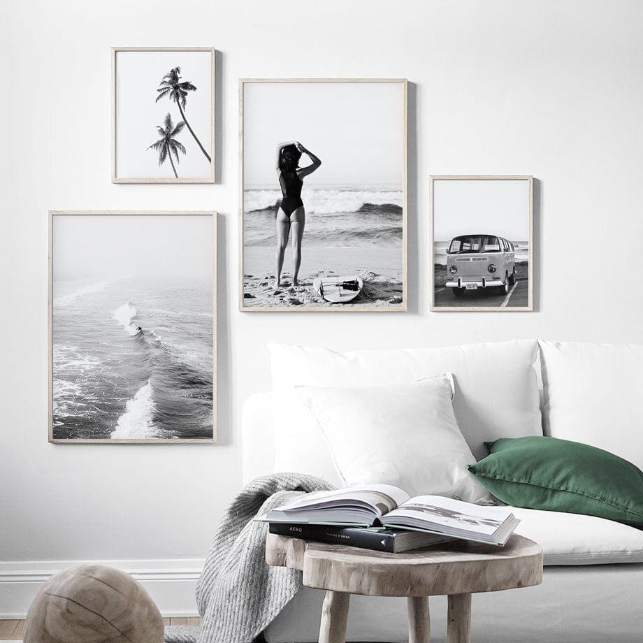 Arthia Designs - Black and White Coconut Island Canvas Art - Review