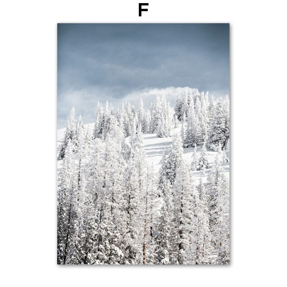 Arthia Designs - Cabin In The Snow Forest Canvas Art - Review