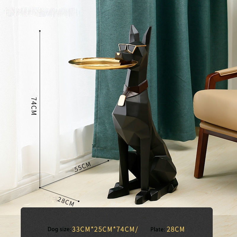 Arthia Designs - Doberman Butler Tray Statue - Review