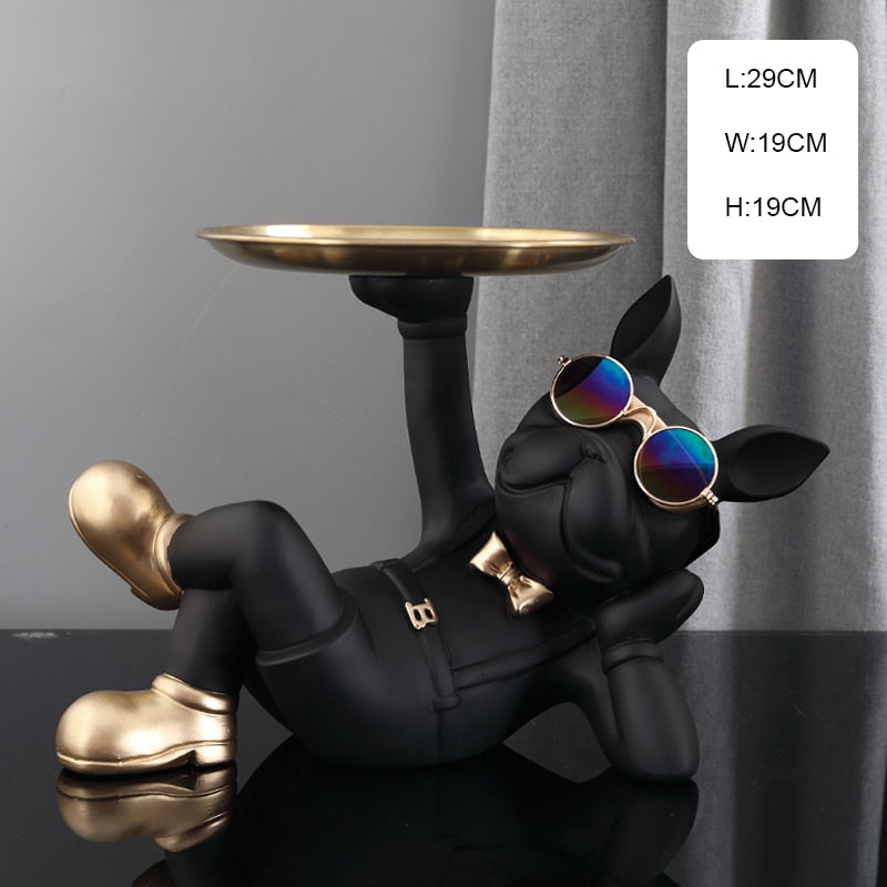 Arthia Designs - Lying Bulldog Tray Statue - Review