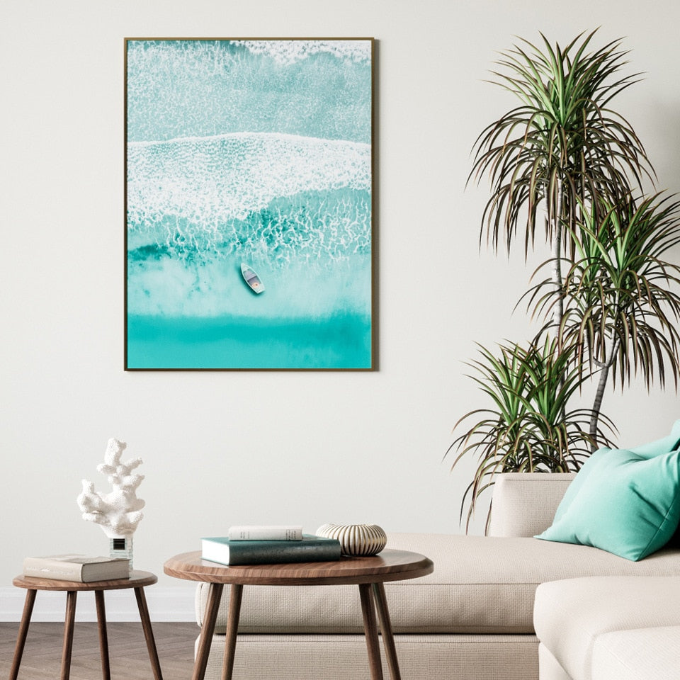 Arthia Designs - Seaside Tropical Landscape Canvas Art - Review